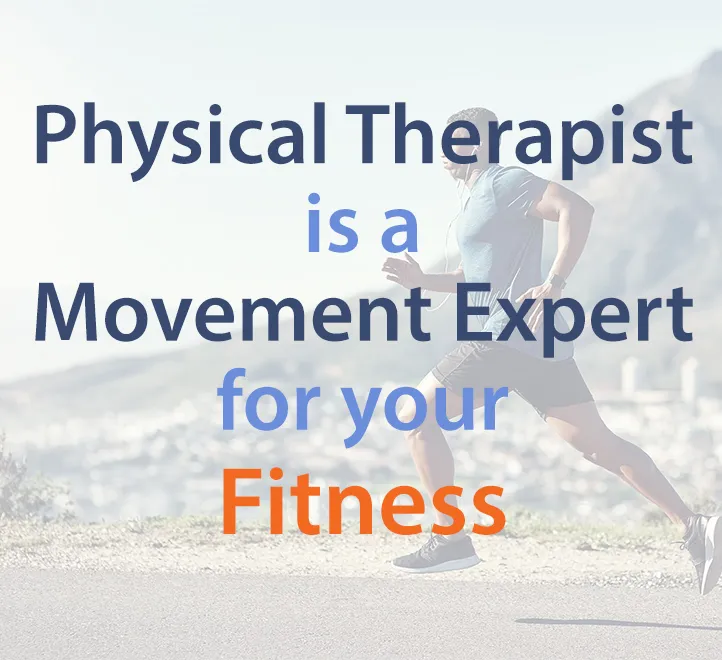 Physical therapy for pain relief: Running for fitness. Rehab treatment for mobility recovery.