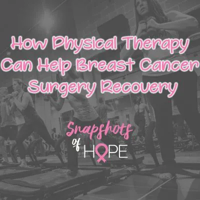 Breast cancer rehab treatment: Patients exercising. Physical therapy for mobility recovery & pain relief. Rehabilitation clinic services.