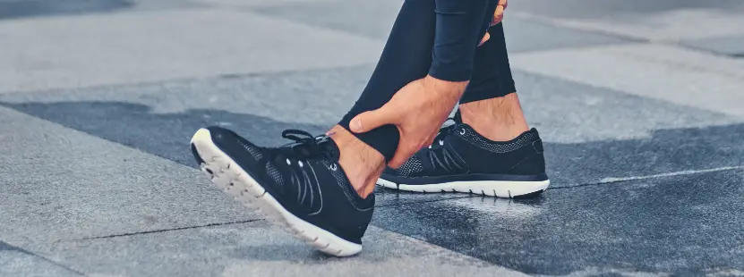 Arthritis ankle pain relief. Physical therapy rehab treatment for mobility recovery. Foot and ankle therapy at our rehabilitation clinic.