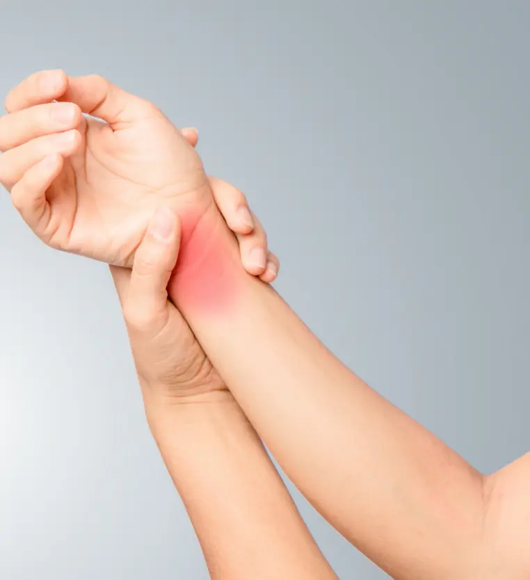 Hand wrist pain treatment: Tendinitis rehab. Pain relief, mobility recovery at our physical therapy clinic. Work injury rehabilitation.