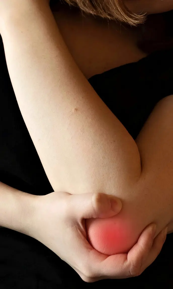 Elbow pain recovery: Work injury rehab. Physical therapy for pain relief & mobility. Our clinic offers personalized care.